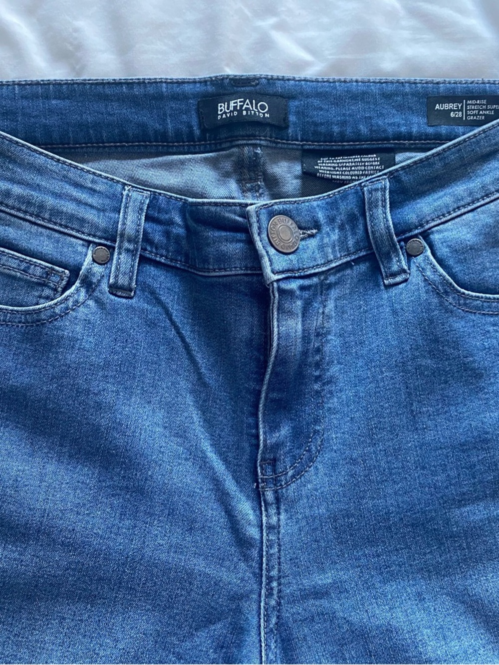 Buffalo David Bitton Women's Slim Jeans in Medium Blue